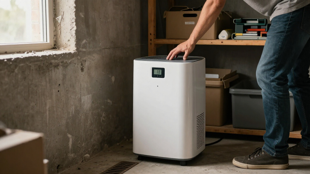 dehumidifier for basement mold prevention