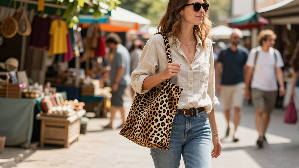 best animal print statement bags