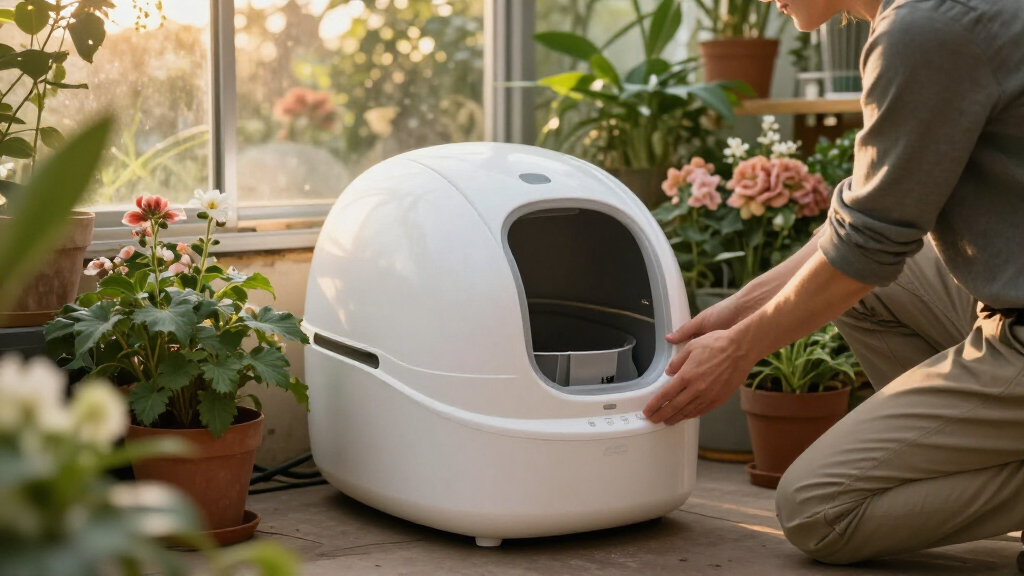 automatic litter boxes