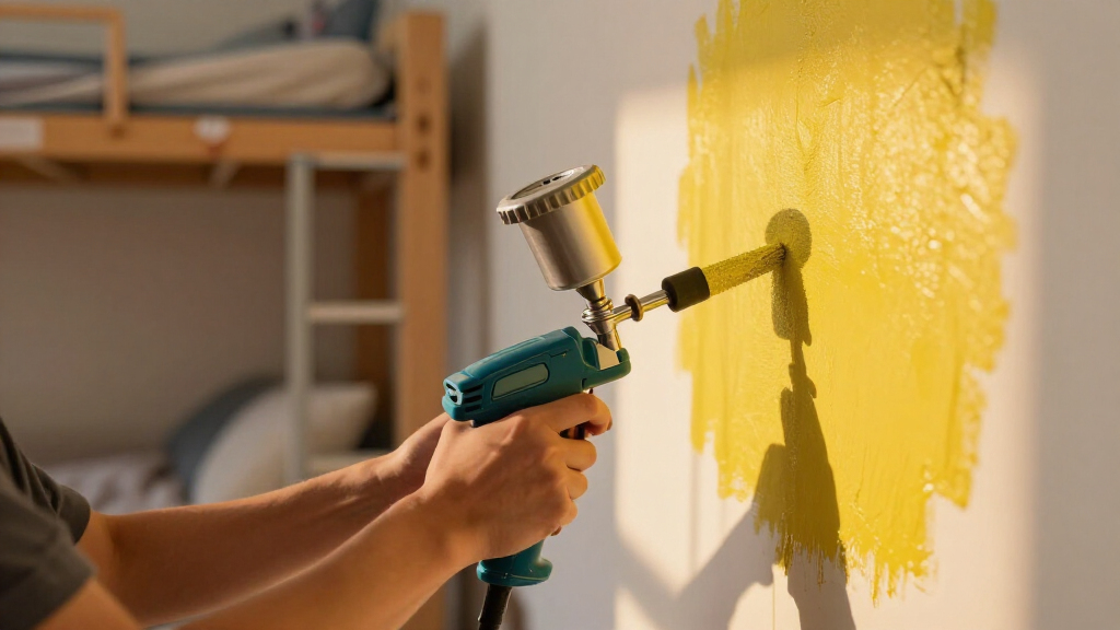 electric paint sprayers for dorm decor