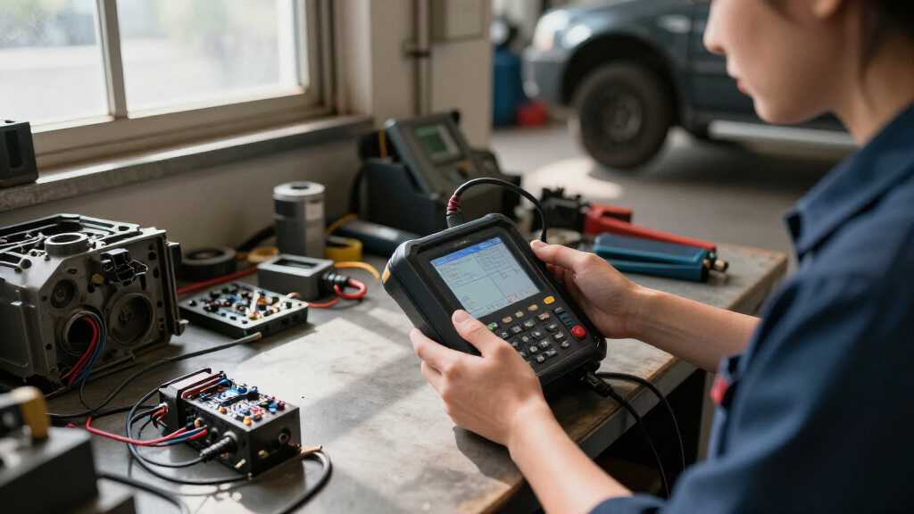diagnostic power supply for ecu programming