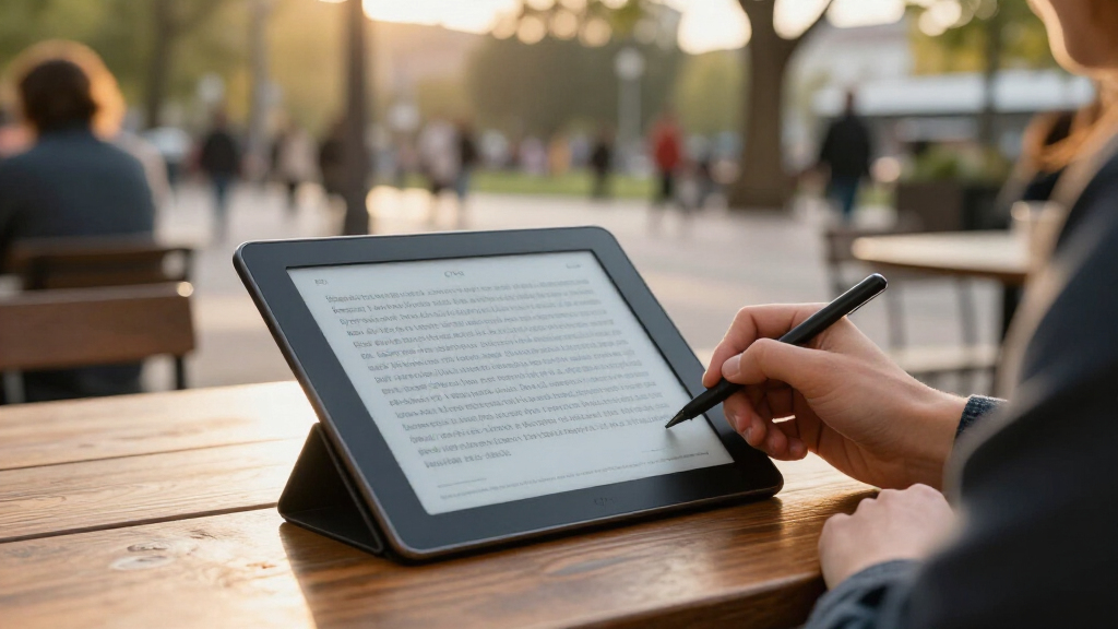 e ink tablets for note taking