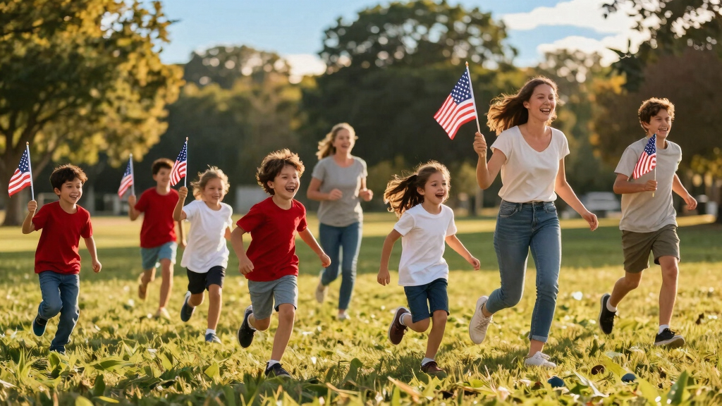 patriotic outdoor family games