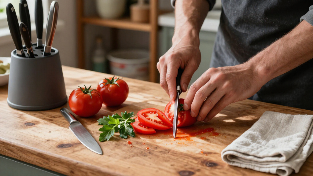 stainless steel knife sets