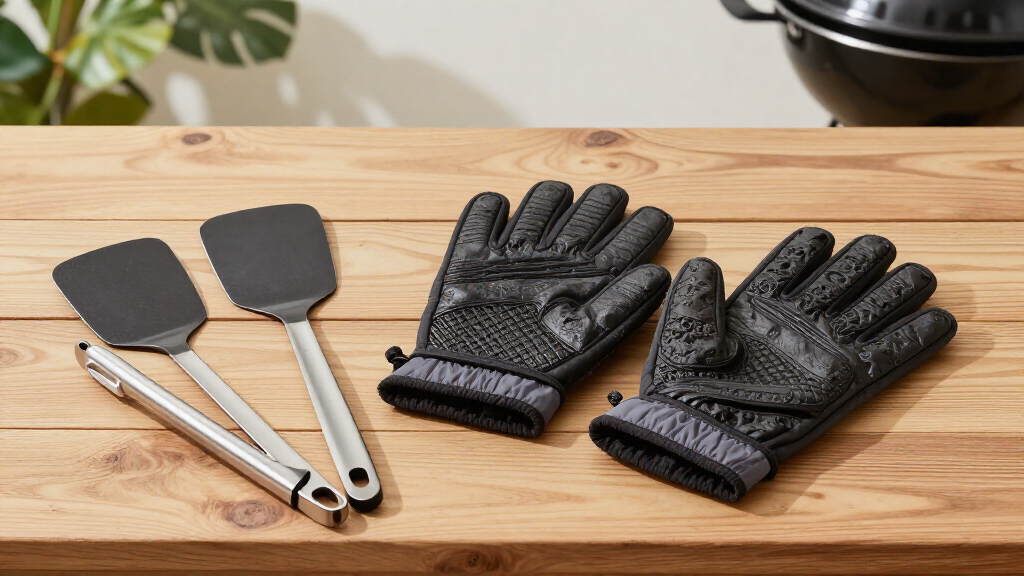 heat resistant bbq gloves