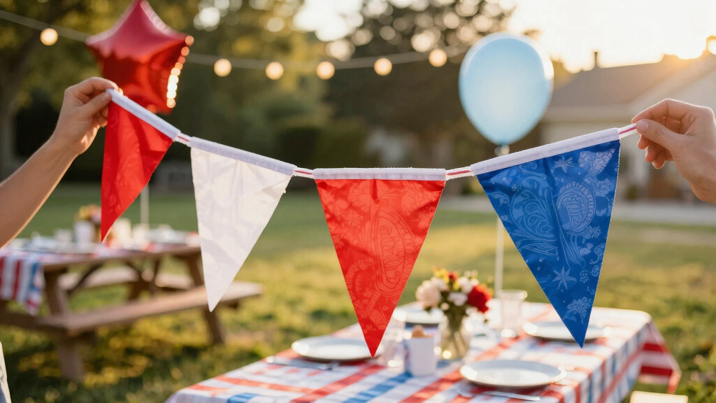 patriotic outdoor party supplies