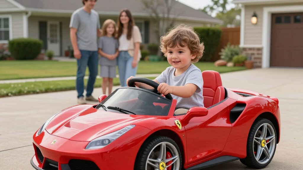 ferrari ride on car for kids