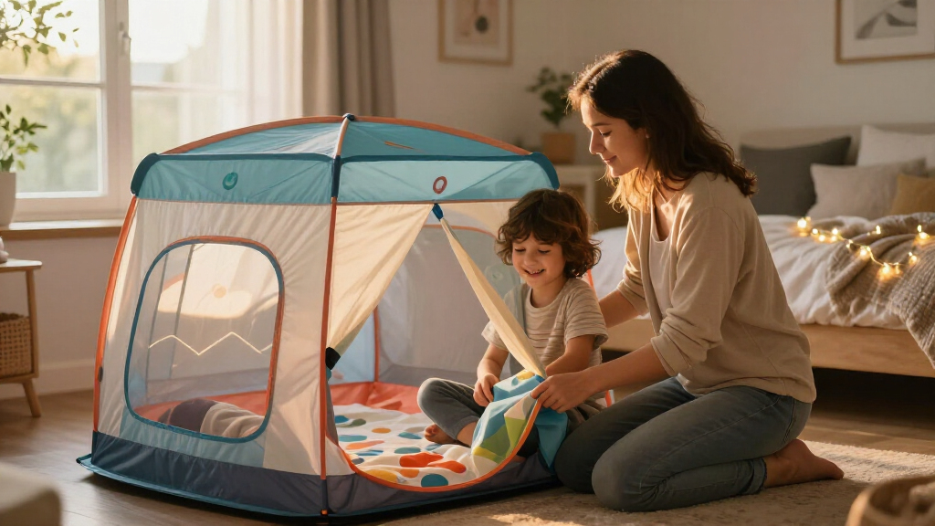 portable bed tents for sleepovers