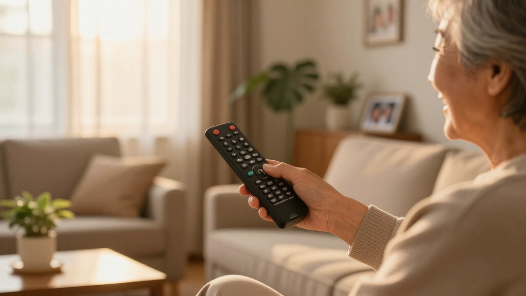 large-button remote controls for seniors