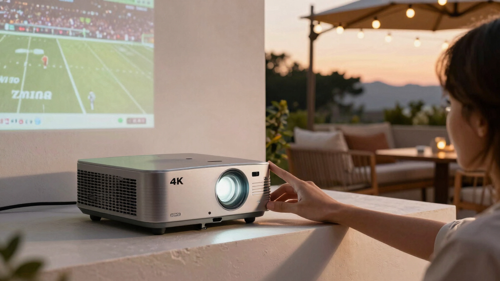 best premium projector for Super Bowl party