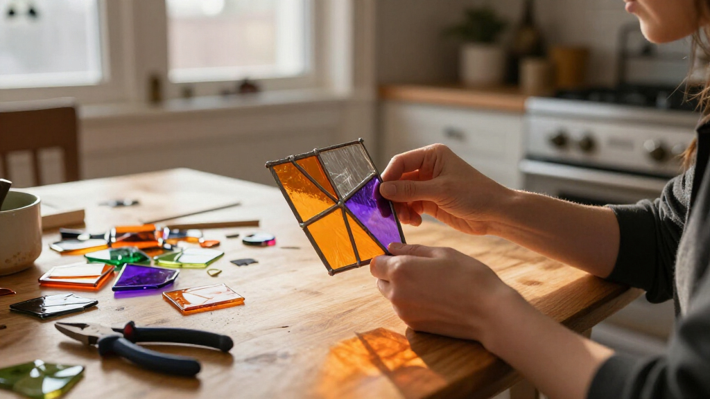 Halloween stained glass kits