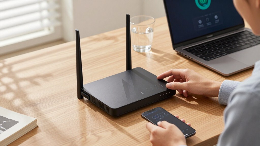 WiFi 7 router for future ready office