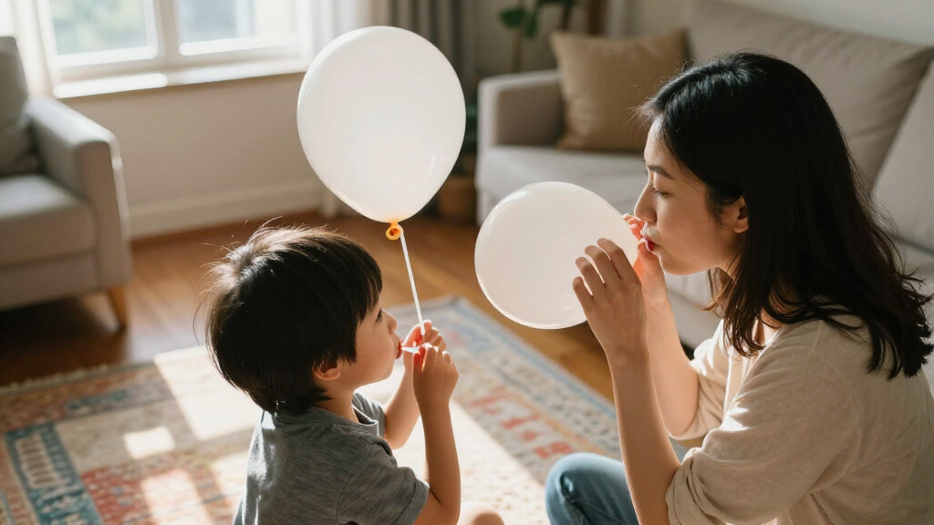 best white balloons