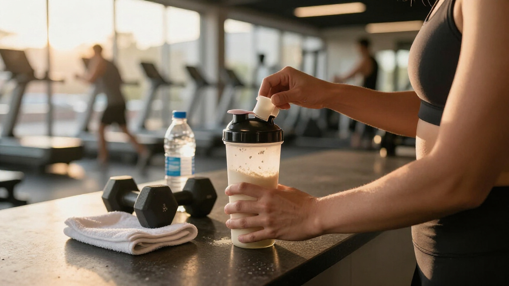 Whey-Protein und Sportnahrung