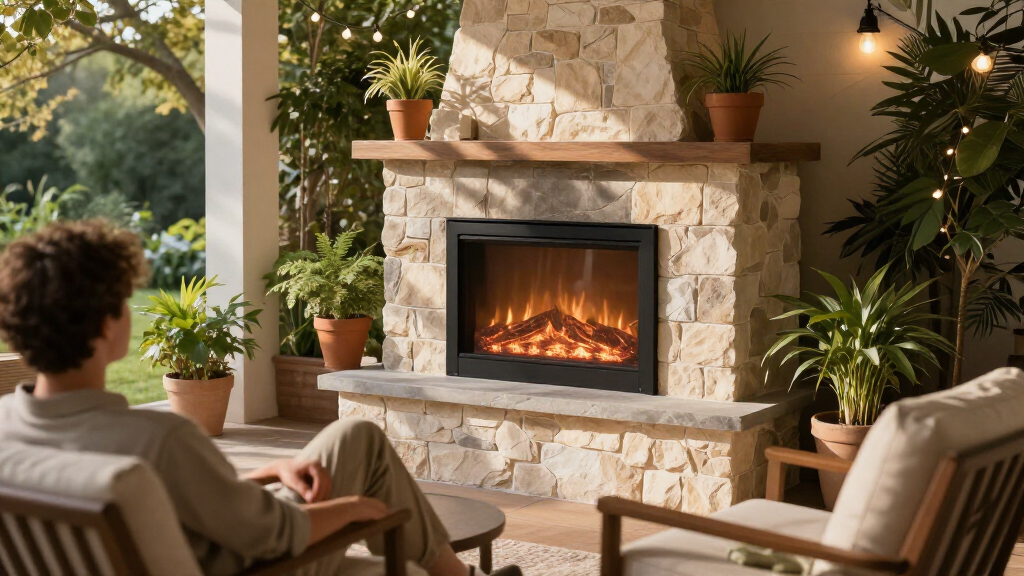electric fireplaces for apartments no venting