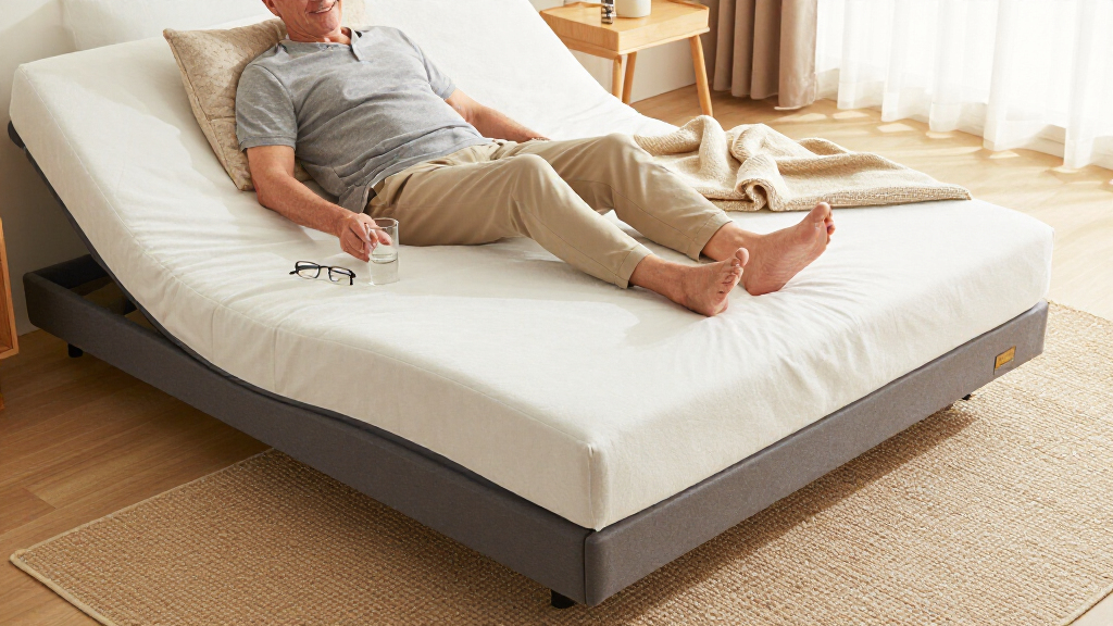 best adjustable bed bases with massage for seniors