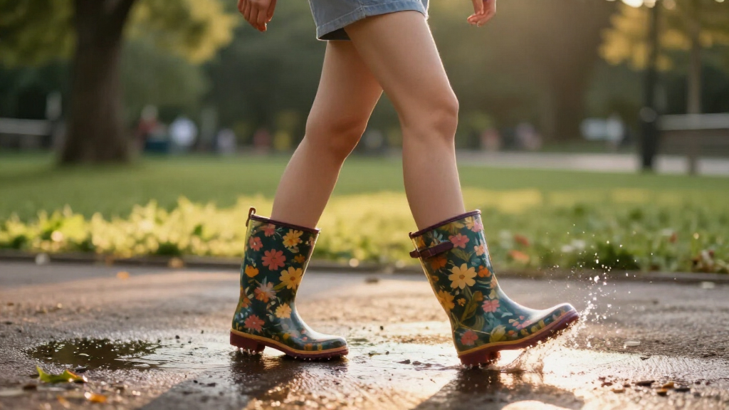 designer rain boots for women