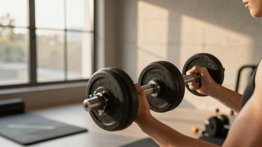 adjustable dumbbells