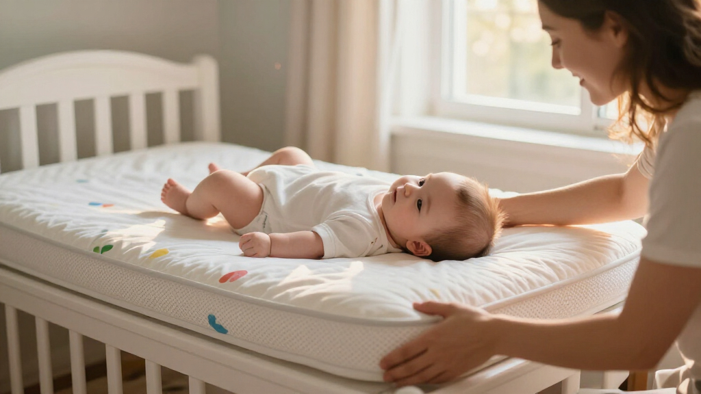 breathable washable crib mattress