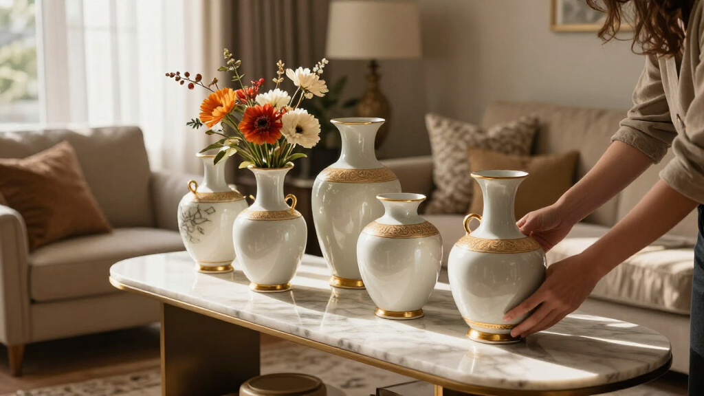 luxury decorative vases