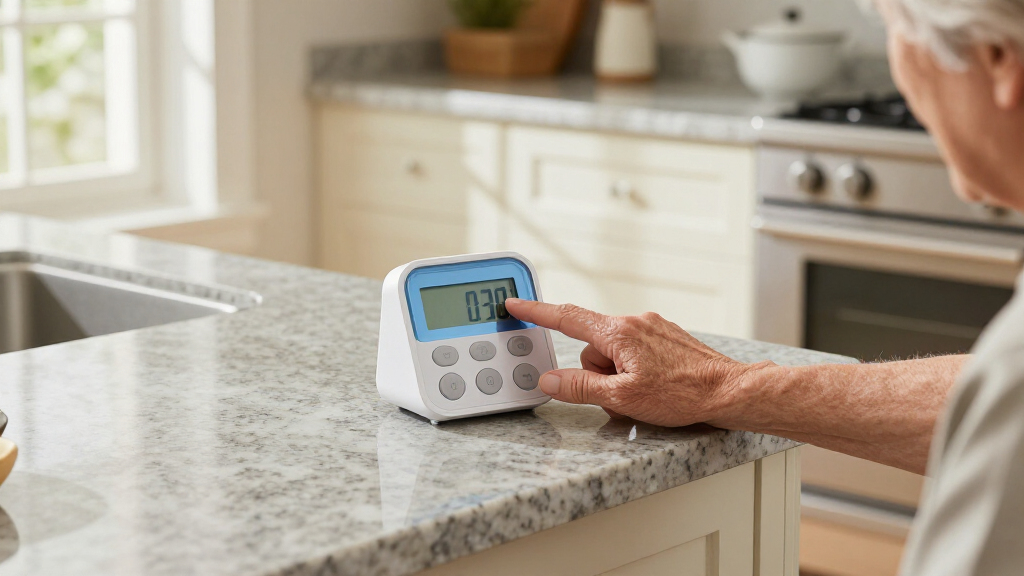 best large print timers for kitchen