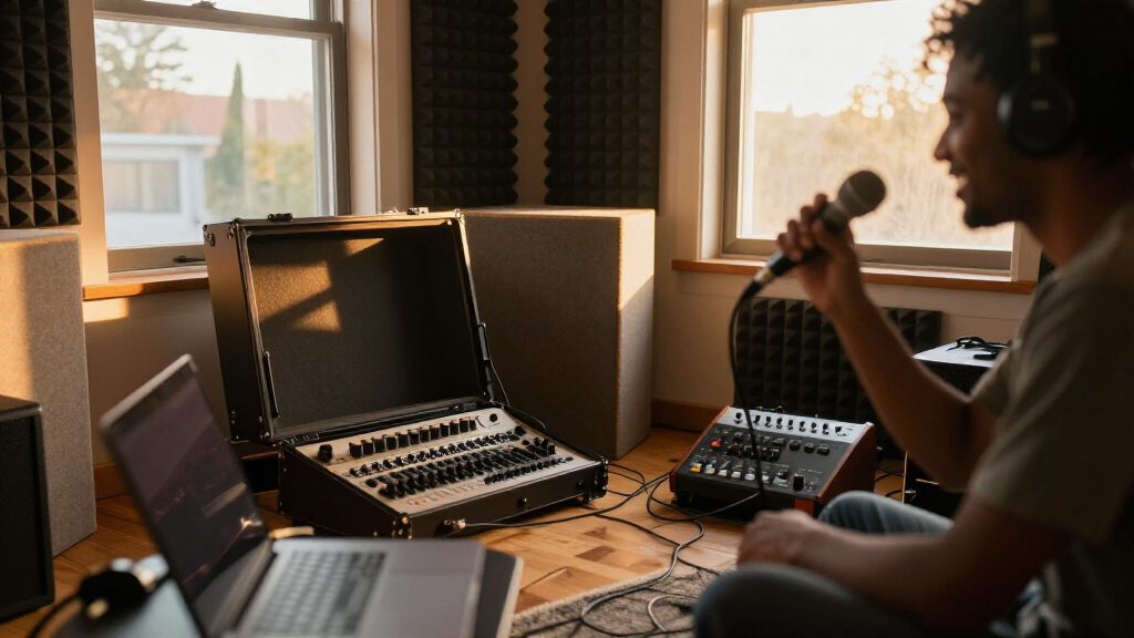 modular soundproof vocal booth kit