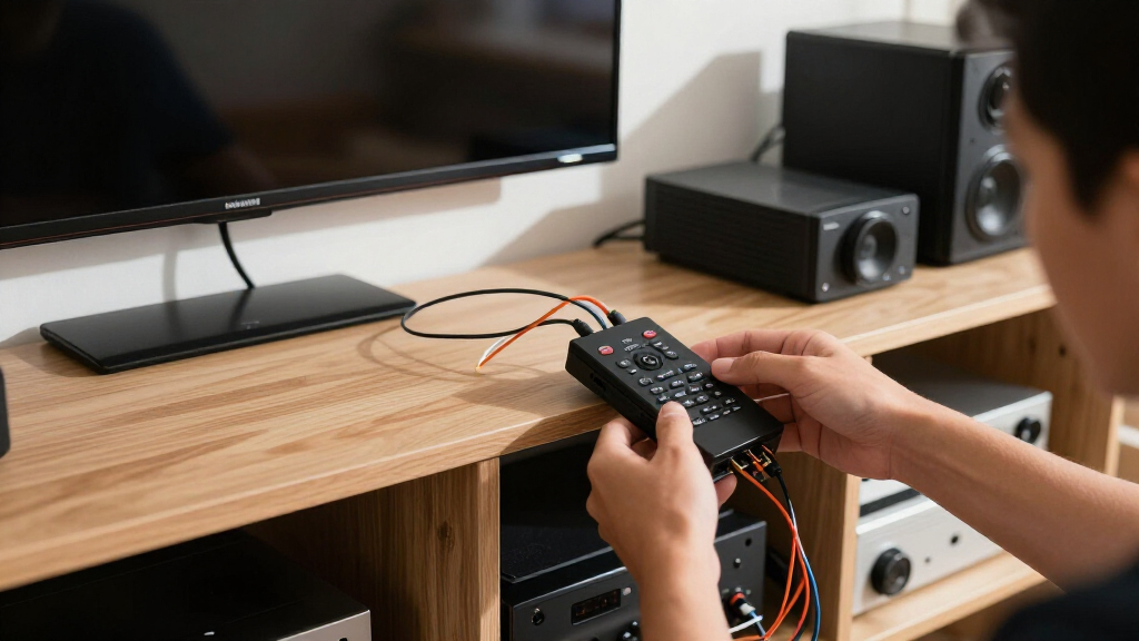 best RF remote extender for AV closet