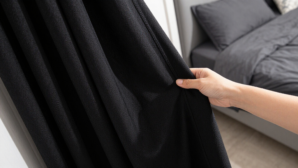 blackout curtains