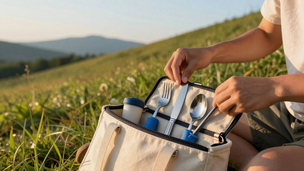 travel utensil set