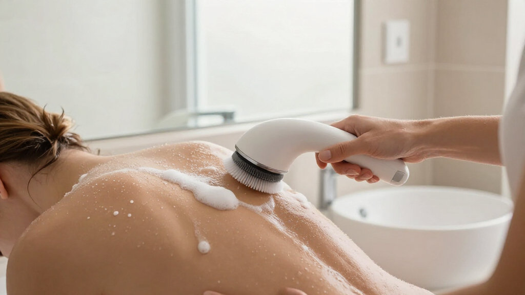 best electric back scrubber premium