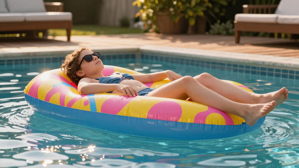 inflatable pool floats