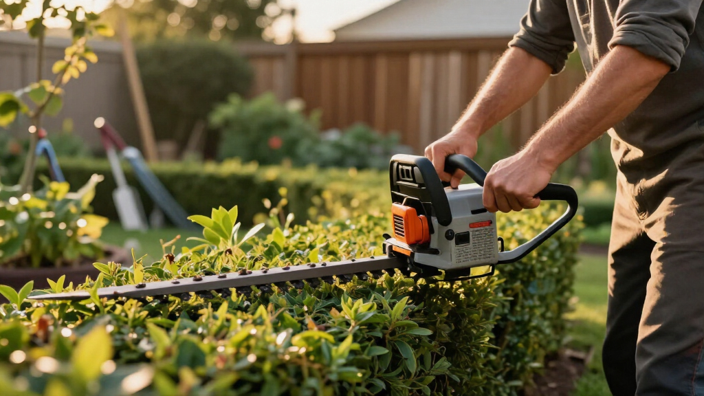 gas hedge trimmer professional