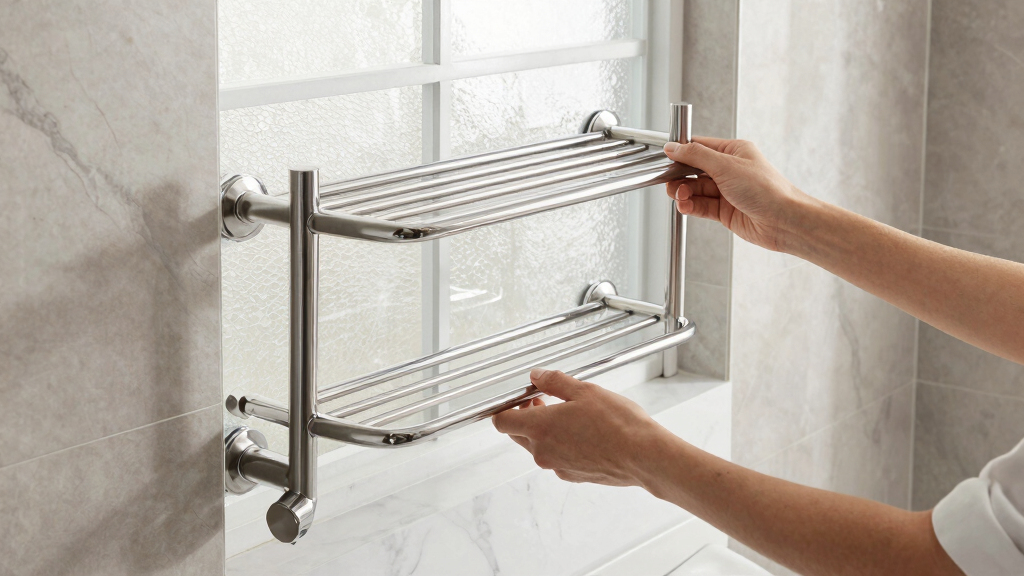 best heated towel rack for modern bathrooms