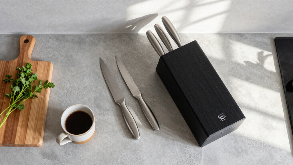 best kitchen knife block magnetic