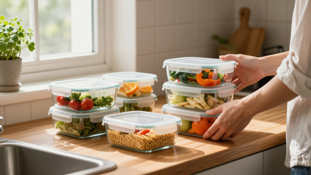 glass mealprep containers leakproof