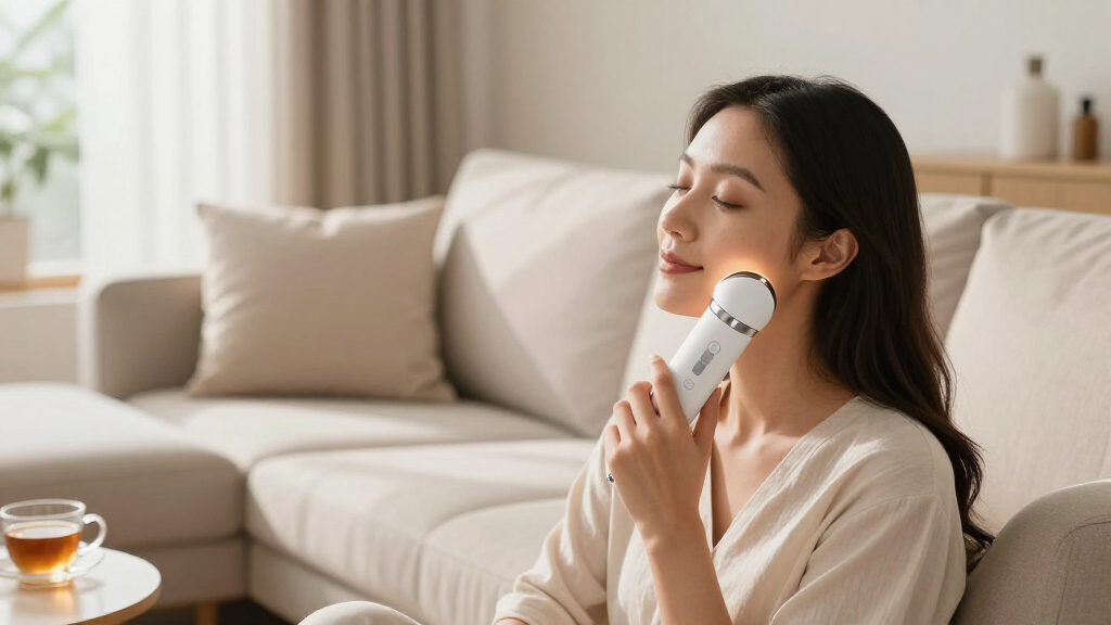best heated and cooling facial device