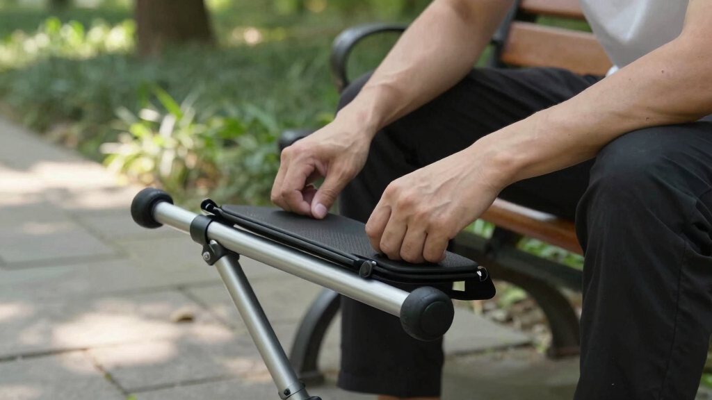 best folding canes with seat