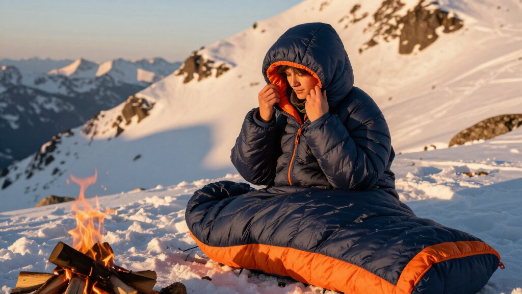 best heavy-duty sleeping bag expedition for winter road trips