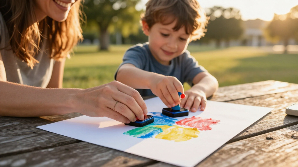 washable stamp kit