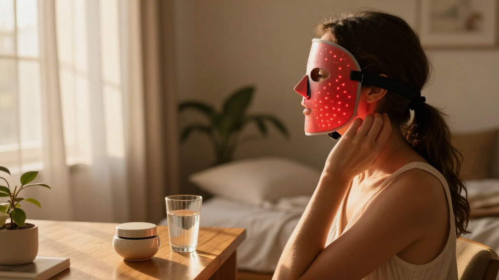 red light therapy face masks