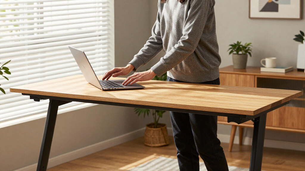 best l shaped standing desk for home office
