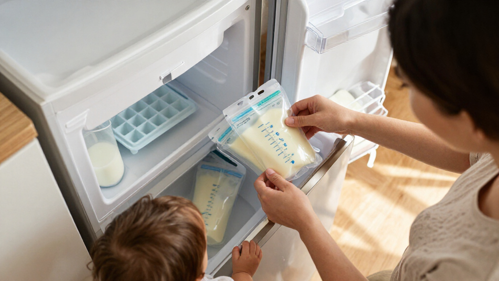 deep freezer for breast milk storage