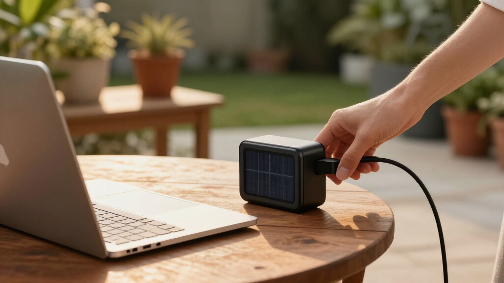 solar-powered laptop chargers