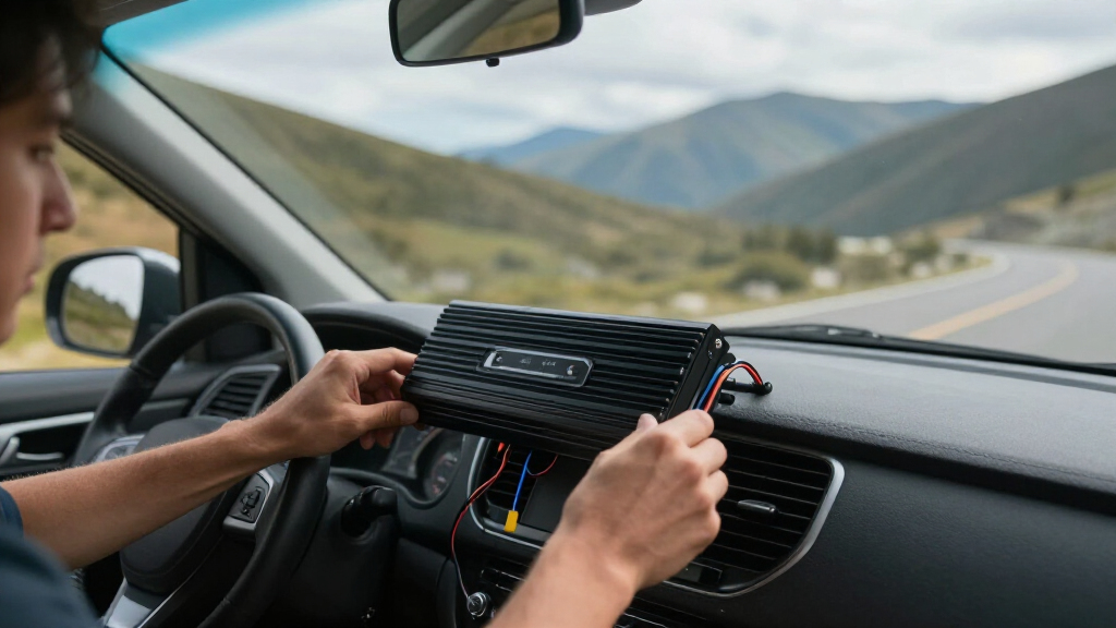 best car stereo amplifier for european road trips with easy installation