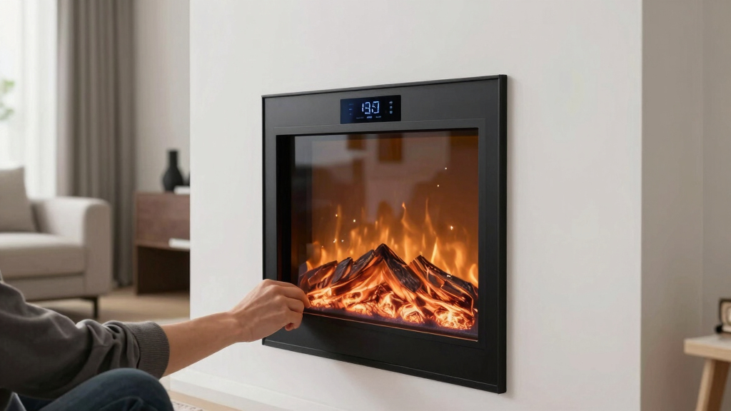 best recessed smart electric fireplaces
