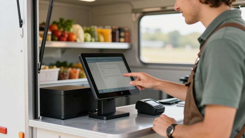 best restaurant point of sale hardware bundle for food trailer