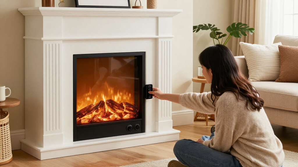 electric fireplace mantel cabinets