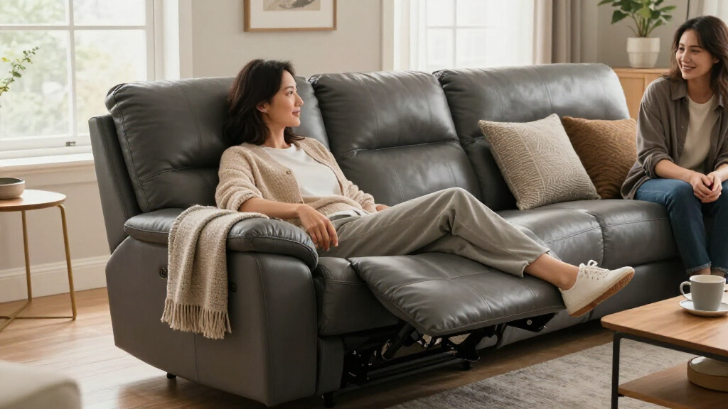 best stylish reclining sofas