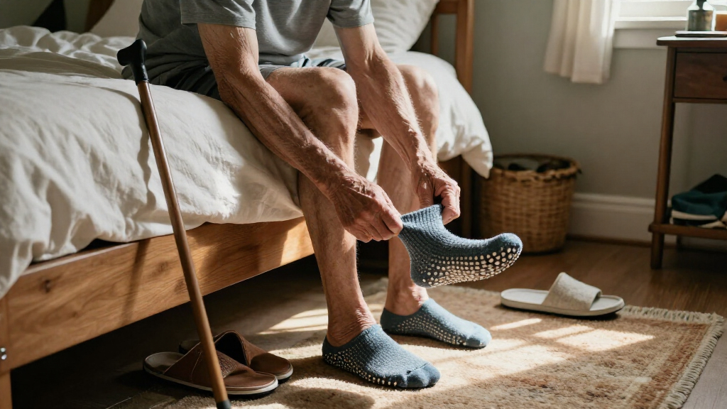 fall prevention socks for seniors