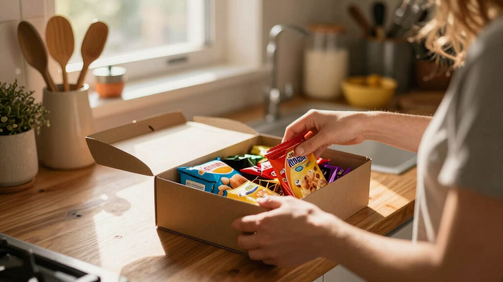 international snack gift box
